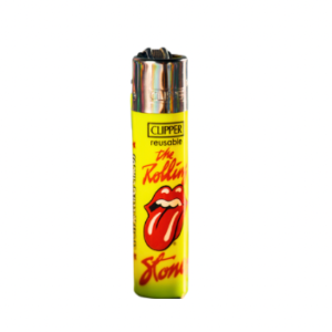 Isqueiro Clipper The Rolling Stones Amarelo