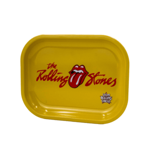 Bandeja Pequena The Rolling Stones Amarela