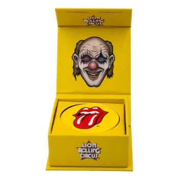 Dichavador de Cerâmica The Rolling Stones Amarelo