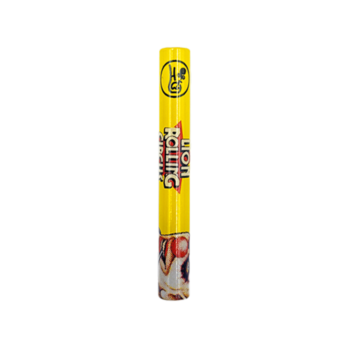 Piteira de Vidro - Edgar Amarelo 7mm