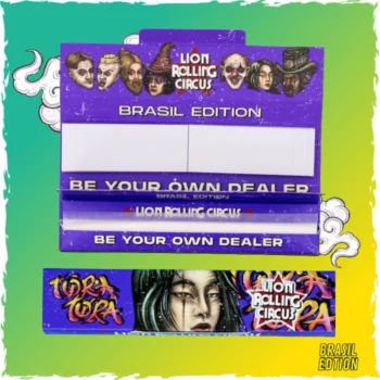 Seda Branca Edição Brasil + Piteira Tora Tora